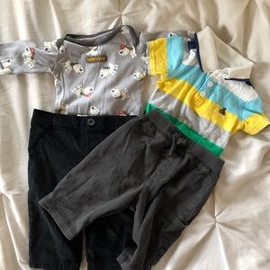 BOGO O-3 month size baby clothes bundle